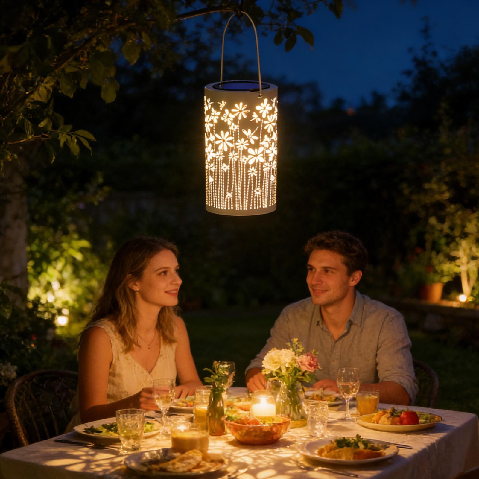 Outdoor Lighting And Decor - Lámparas Solares para Exteriores, Impermeables, con