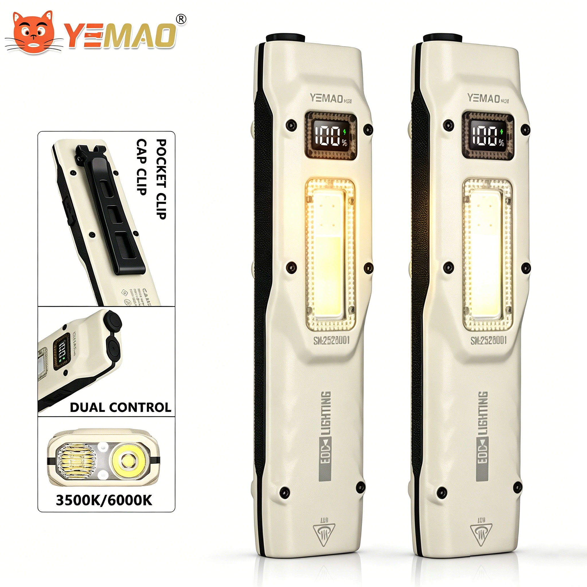 Outdoor Lighting Junction Box - Linterna DE TRABAJO táctica ultrafina de