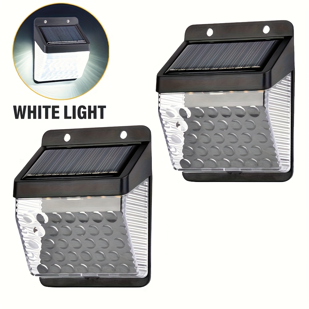 Outdoor Lighting Led Fixtures - Luz Solar LED con Sensor de