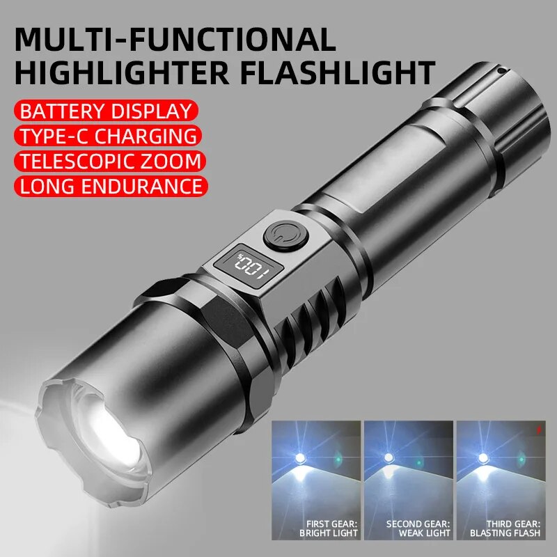 Outdoor Lighting Junction Box - Linterna Led de alta potencia XHP100,