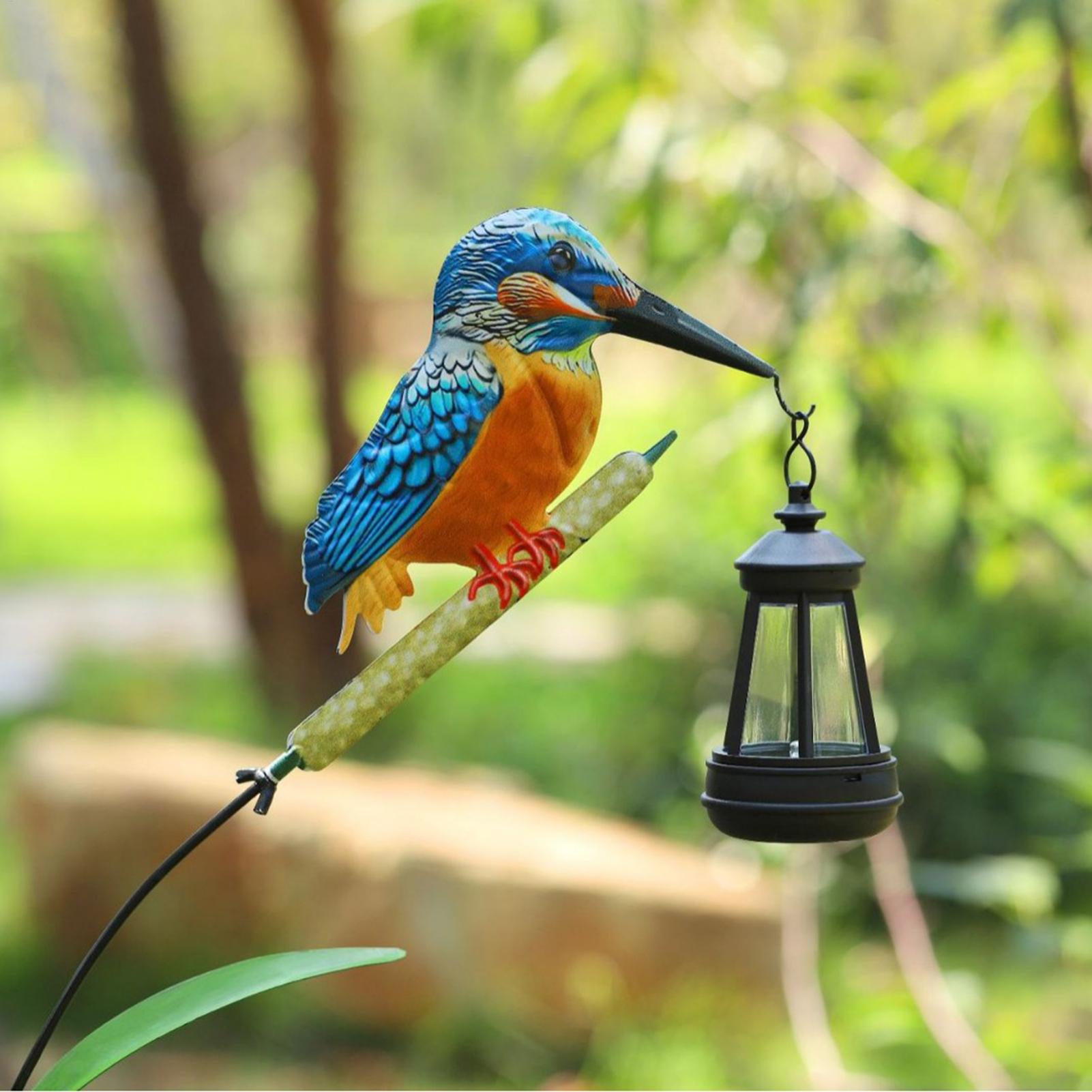 Outdoor Lighting Ground - Lámpara Solar con Forma de Pescador