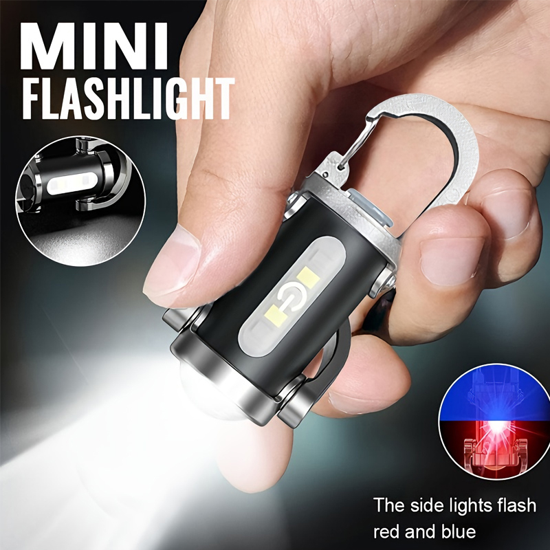 Outdoor Lighting Junction Box - Mini llavero linterna recargable de bolsillo