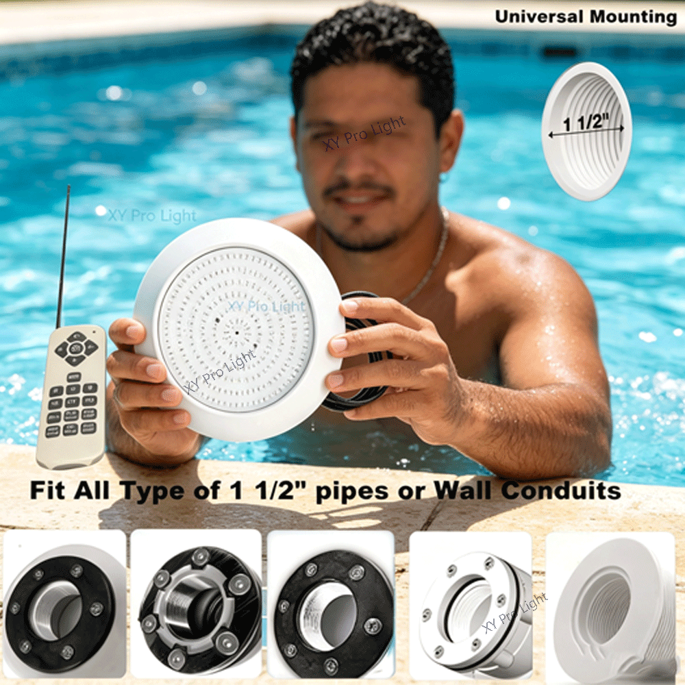 Pond Light Submersible - Luz LED RGB de 25W para