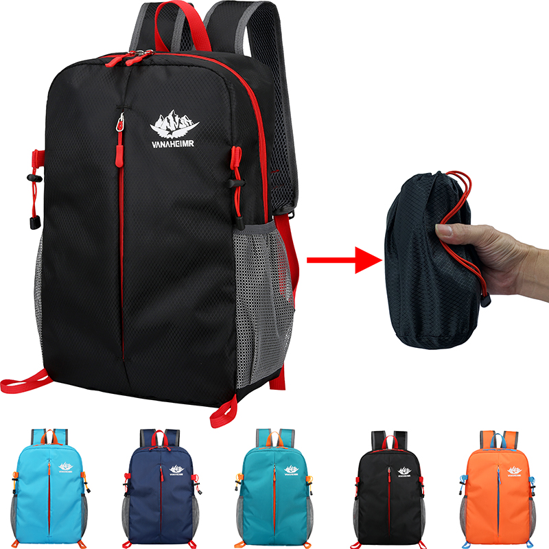 Outdoor Lighting Art - Mochila plegable portátil de 15l, bolsa