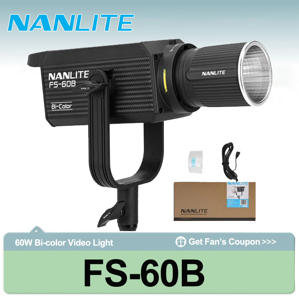 Outdoor Lighting For Photography - Luz de Fotografía Nanlite FS-60B de