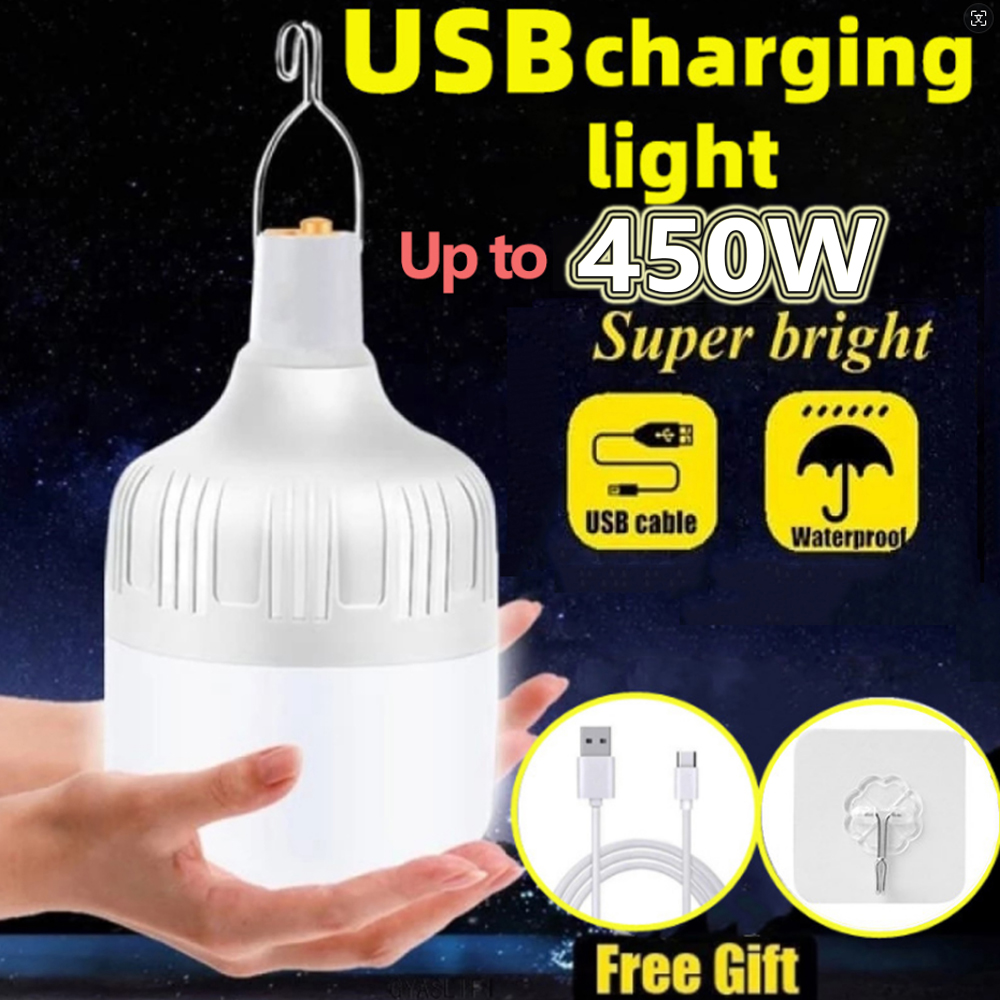 Outdoor Lighting Junction Box - Lámpara LED Portátil Recargable por USB