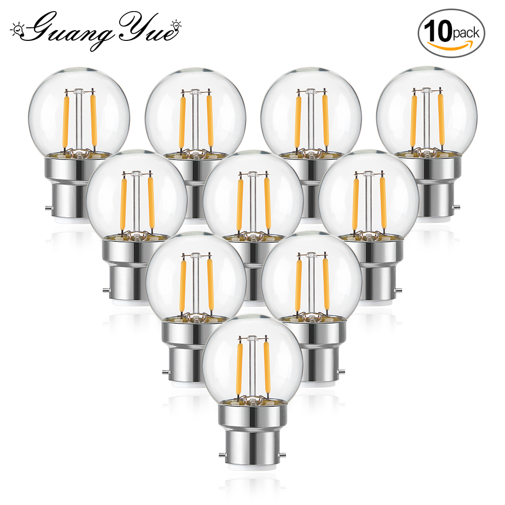 Outdoor Lighting Replacement Parts - Bombilla Led regulable Vintage G40 B22,