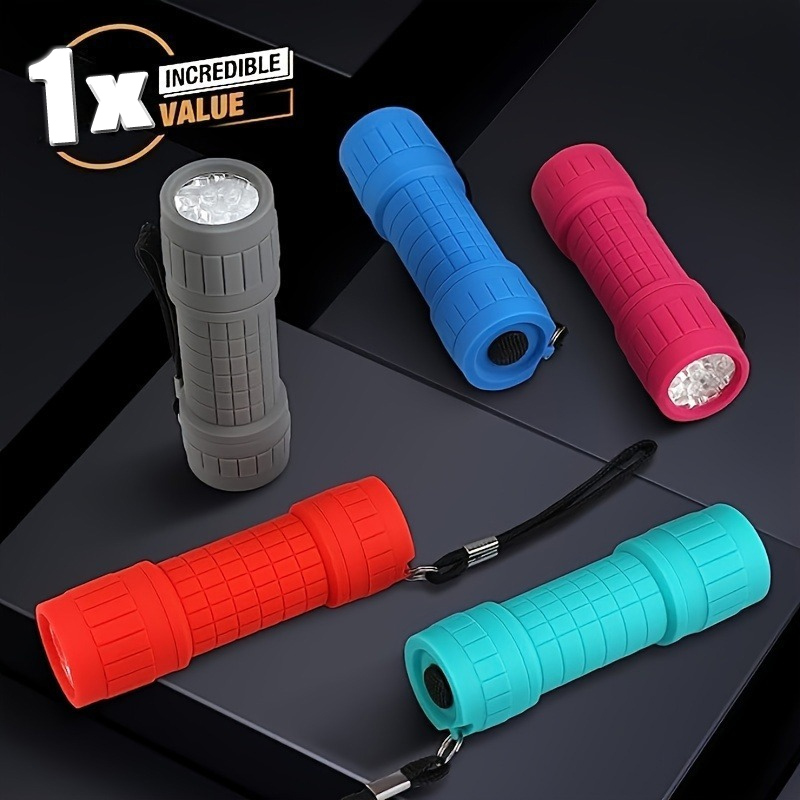 Outdoor Lighting Bollards - Mini linterna portátil con nueve cuentas