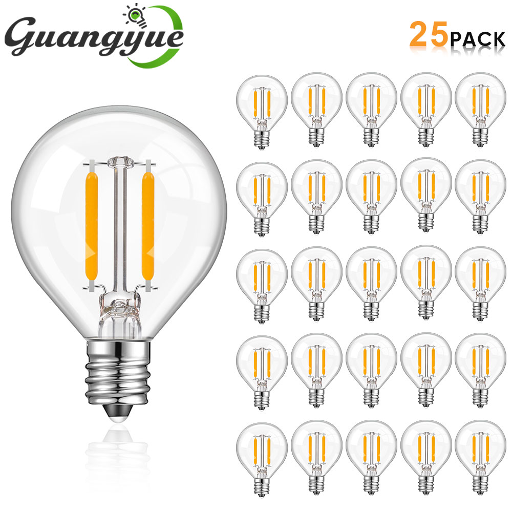 Outdoor Lighting Replacement Parts - Bombillas LED de Repuesto de Cristal