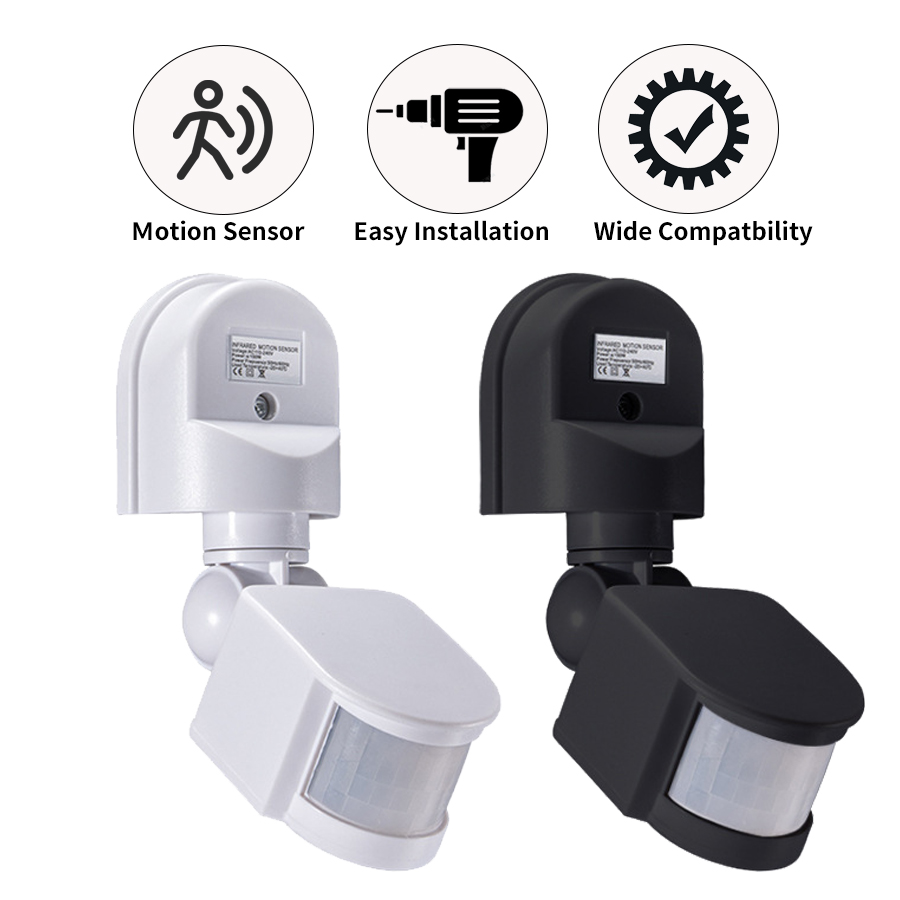 Outdoor Lighting Led Fixtures - Sensor de movimiento PIR 220V 110V