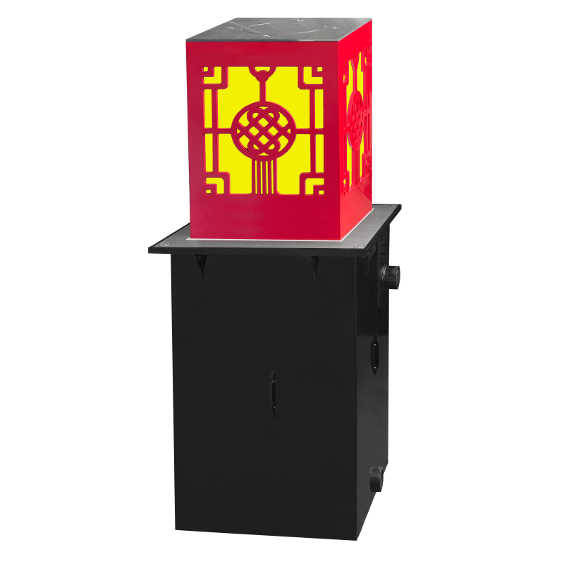 Outdoor Lighting Bollards - Baliza LED Redonda de Estilo Moderno,