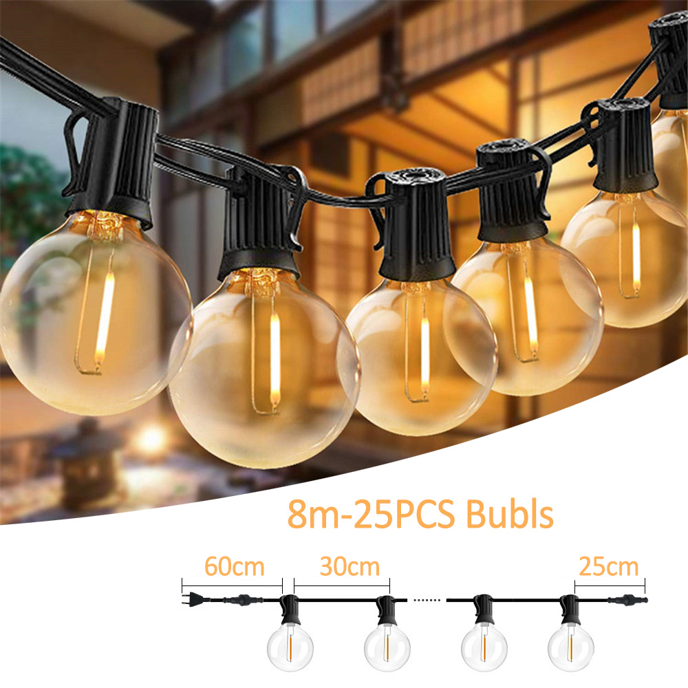 Guirnalda de Luces G40 con Bom - String Light Bistro reseña y precio