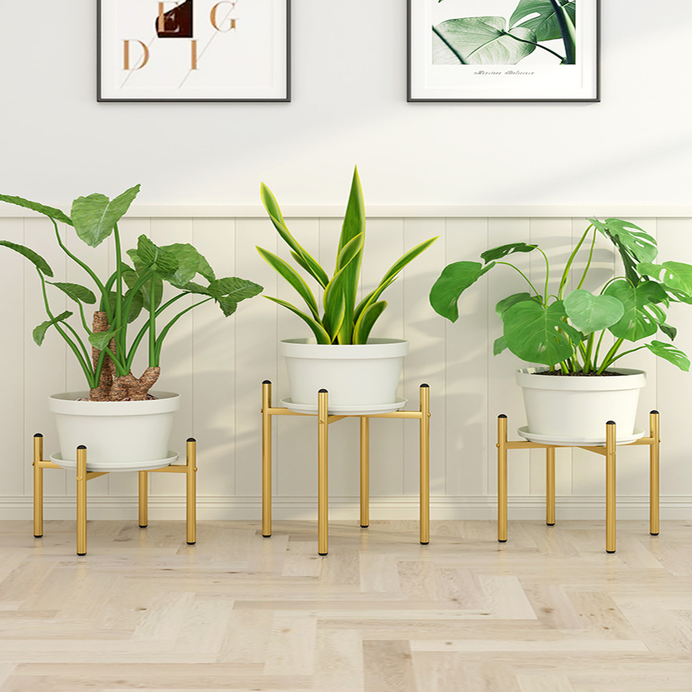 Soporte para plantas de mueble - Outdoor Lighting Art reseña y precio