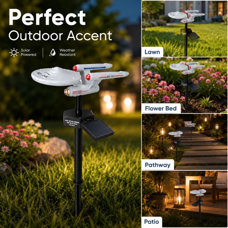 Lámpara Solar para Jardín con  - Outdoor Lighting Led Fixtures reseña y precio