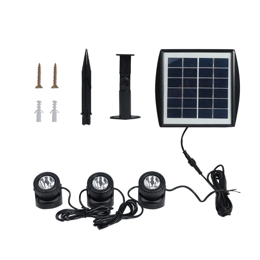 Luces Solares RGB Sumergibles  - Pond Light Submersible reseña y precio