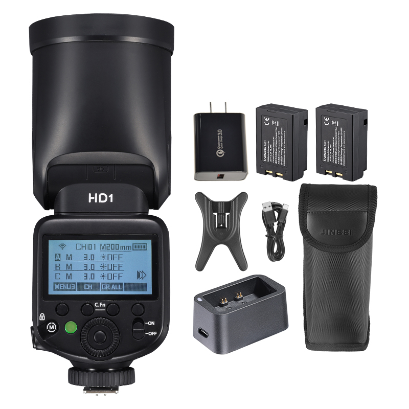 JINBEI HD-1 Flash de Cabeza Re - Outdoor Lighting For Photography reseña y precio