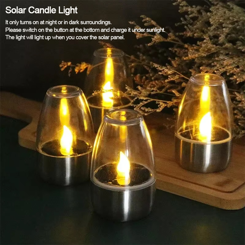 Velas solares LED, luz nocturn - Outdoor Lighting Led Fixtures reseña y precio