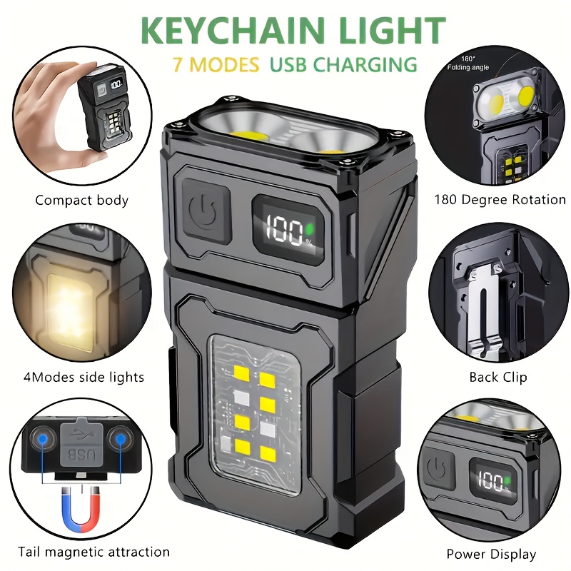 Mini linterna de bolsillo LED  - Outdoor Lighting Fixtures reseña y precio