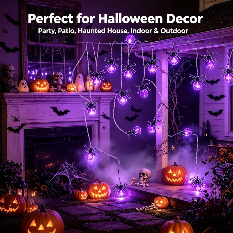Guirnalda de Luces LED con For - Outdoor Lighting And Decor reseña y precio