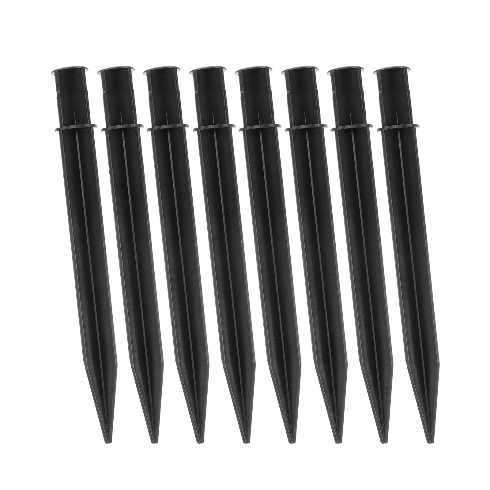 8 estacas de plástico para lám - Outdoor Lighting Ground reseña y precio