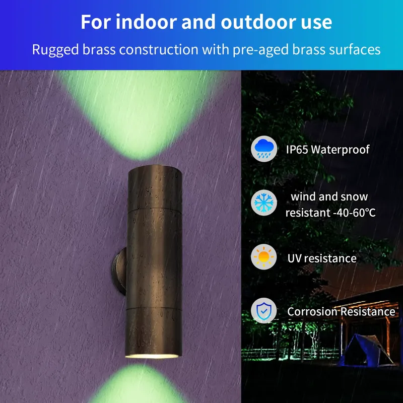 Lámpara de Pared LED para Exte - Outdoor Lighting Ip65 reseña y precio