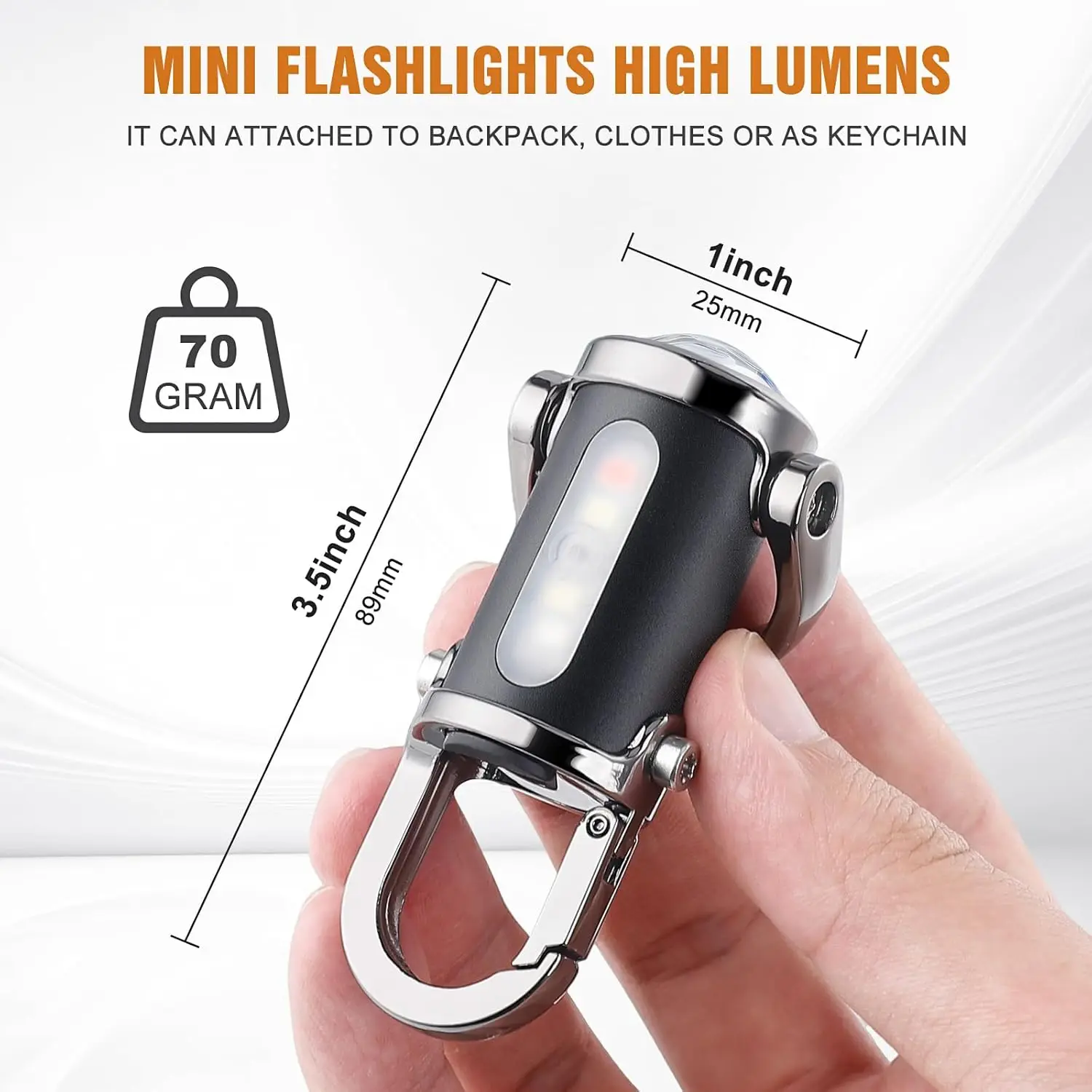 Mini llavero linterna recargab - Outdoor Lighting Junction Box reseña y precio