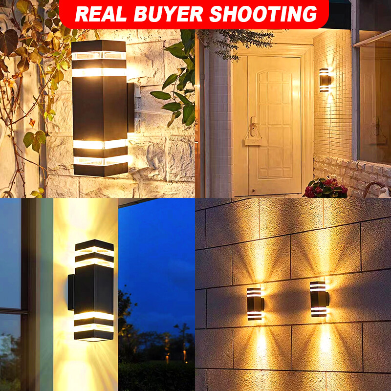 Luces de pared LED para exteri - Outdoor Lighting Replacement Parts reseña y precio