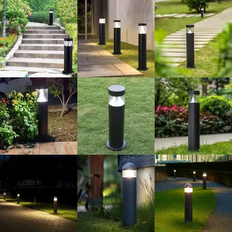 Lámpara de Jardín LED Moderna  - Outdoor Lighting Bollards reseña y precio