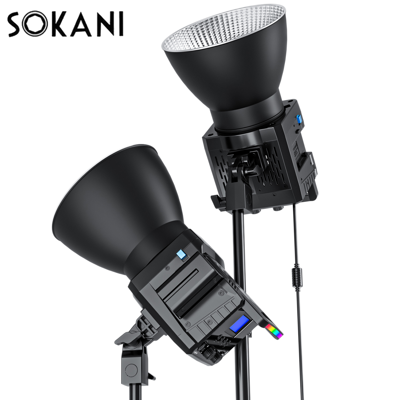 Sokani X100 RGB/bicolore 100W  - Outdoor Lighting For Photography reseña y precio