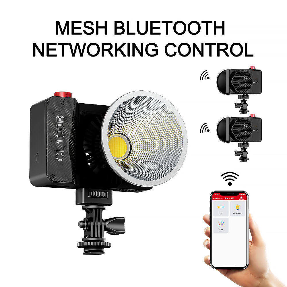GVM CL100B - Monoluz LED Bicol - Outdoor Lighting For Photography reseña y precio