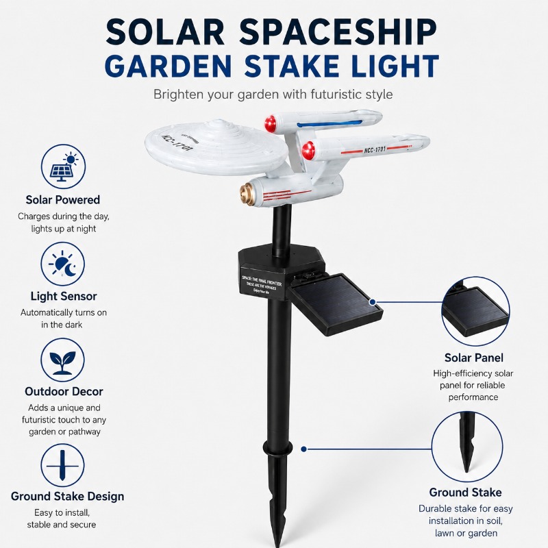 Lámpara Solar para Jardín con  - Outdoor Lighting Led Fixtures reseña y precio