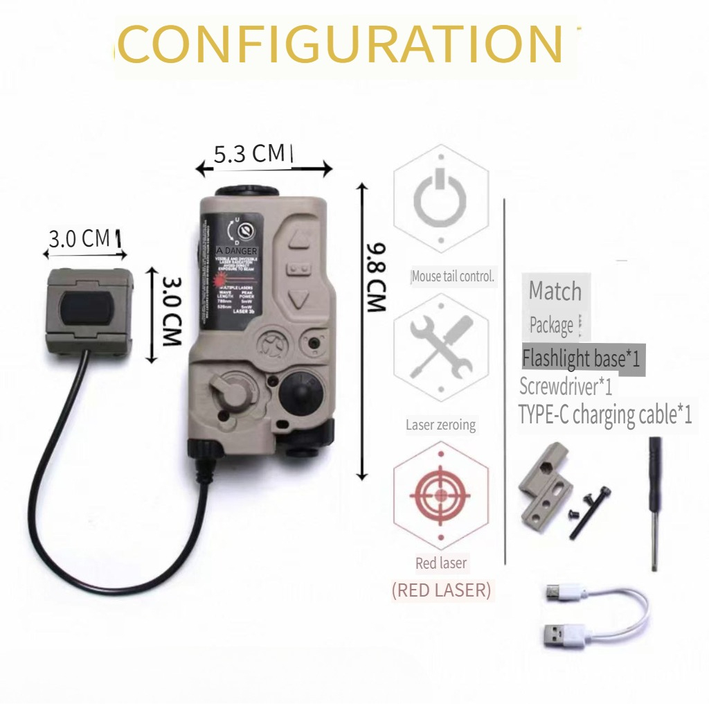 Módulo de Luz Táctica RAID-X R - Outdoor Lighting Replacement Parts reseña y precio