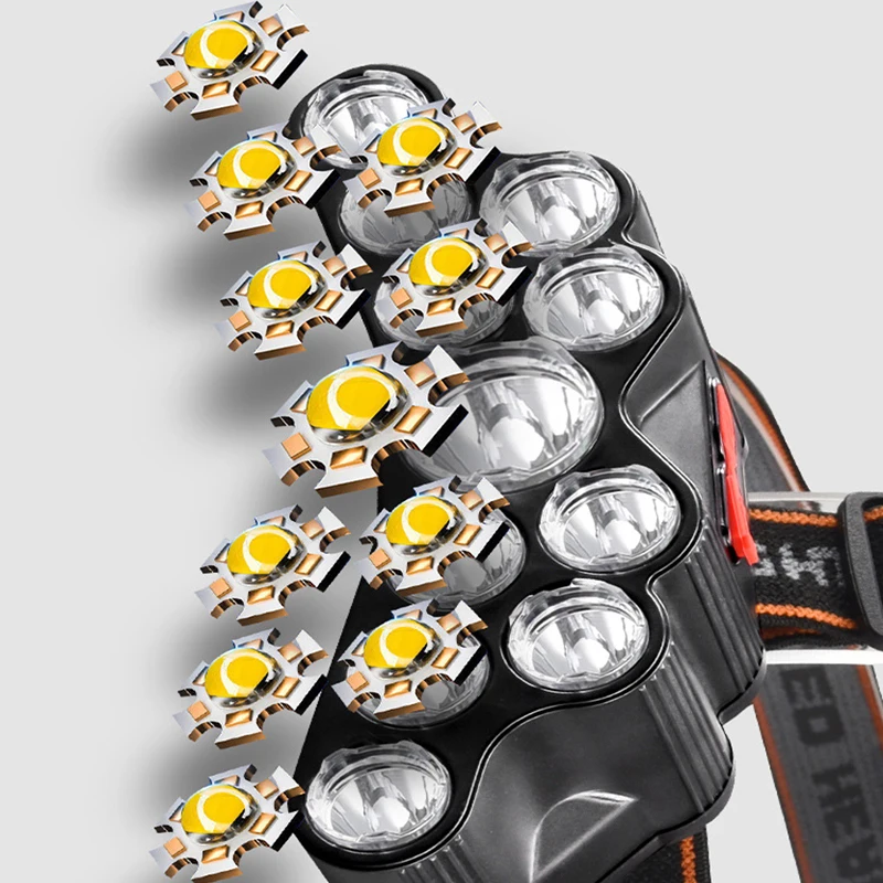 Linterna frontal de 11 LED, lá - Outdoor Lighting Replacement Bulbs reseña y precio