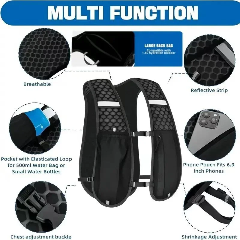 Mochila de Hidratación Ligera  - Outdoor Lighting Art reseña y precio
