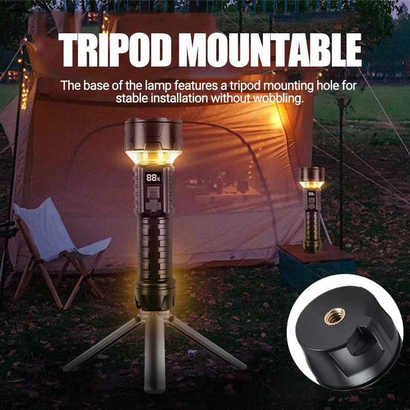 Linterna LED COB, linterna rec - Outdoor Lighting Fixtures reseña y precio