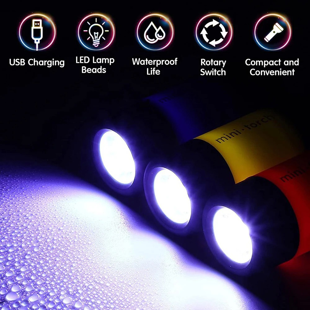 Mini linterna recargable por U - Outdoor Lighting Fixtures reseña y precio