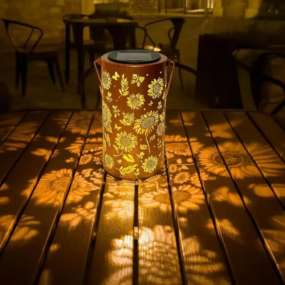 Lámpara Solar de Girasol para  - Outdoor Lighting And Decor reseña y precio