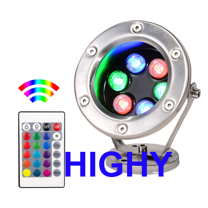 Luz Led subacuática RGB para e - Pond Light Submersible reseña y precio