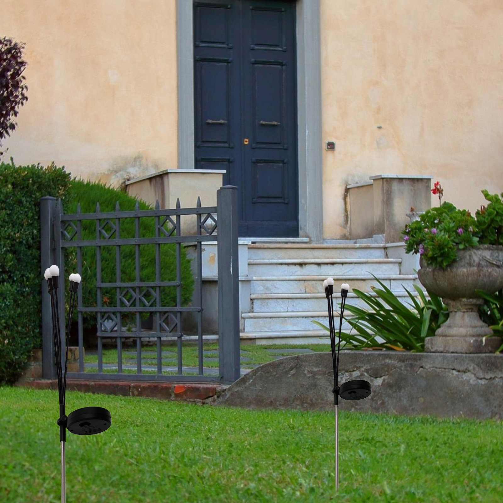 2 Piezas de Mini Paneles Solar - Outdoor Lighting Replacement Parts reseña y precio