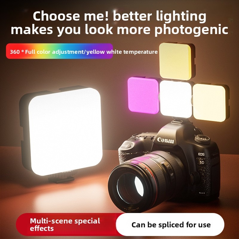 Luz de bolsillo RGB para fotog - Outdoor Lighting For Photography reseña y precio
