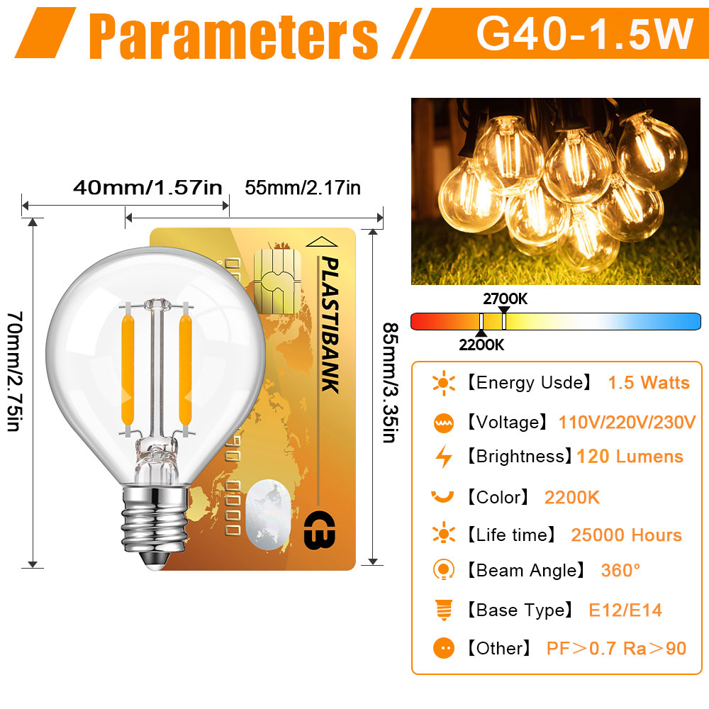 Bombillas LED de Repuesto de C - Outdoor Lighting Replacement Parts reseña y precio