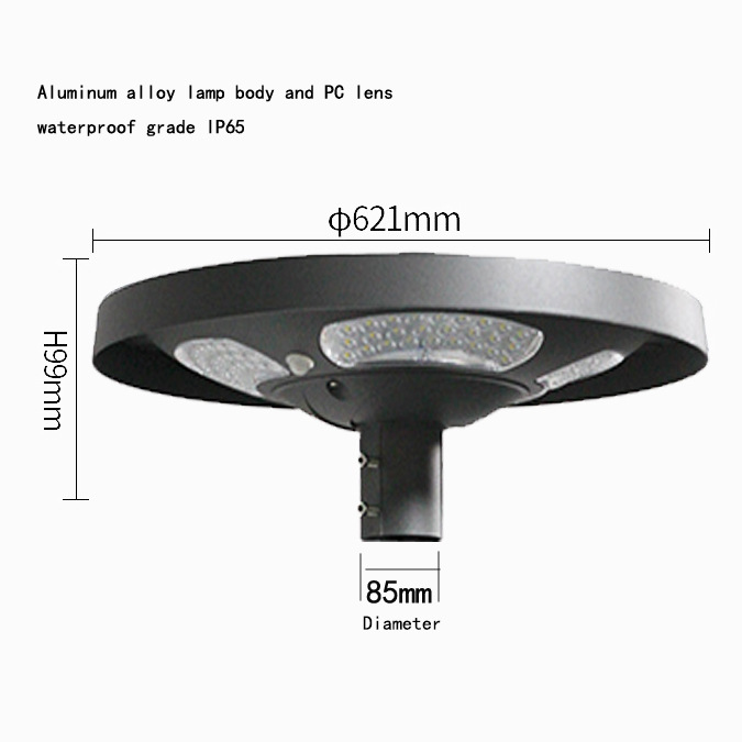 Lámpara Solar LED UFO Impermea - Outdoor Lighting Ip65 reseña y precio