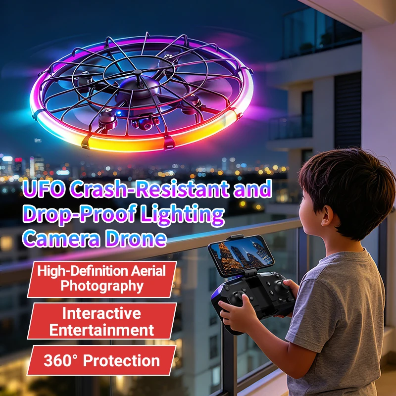 Dron RC JJRC H145 UFO con Lent - Outdoor Lighting For Photography reseña y precio