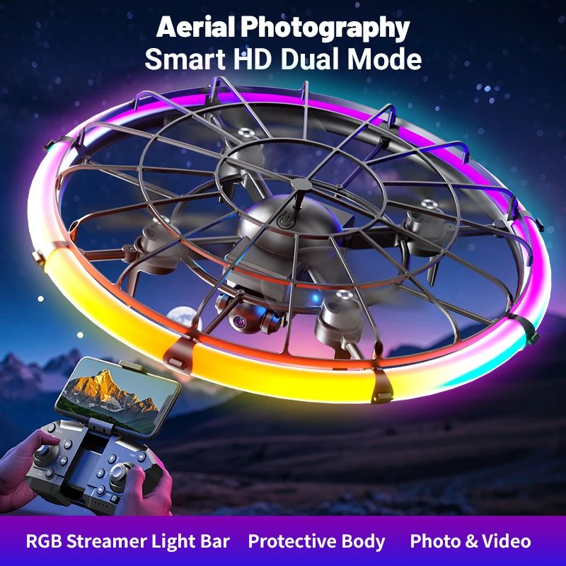 Dron RC JJRC H145 UFO con Lent - Outdoor Lighting For Photography reseña y precio