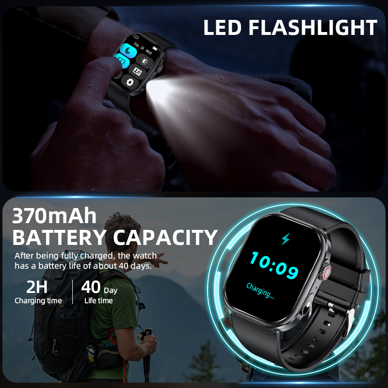 Reloj inteligente LIGE para mu - Outdoor Lighting Deck reseña y precio