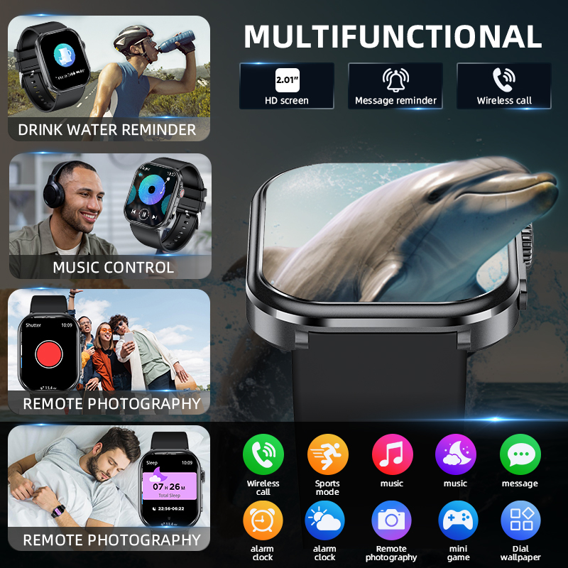 Reloj inteligente LIGE para mu - Outdoor Lighting Deck reseña y precio
