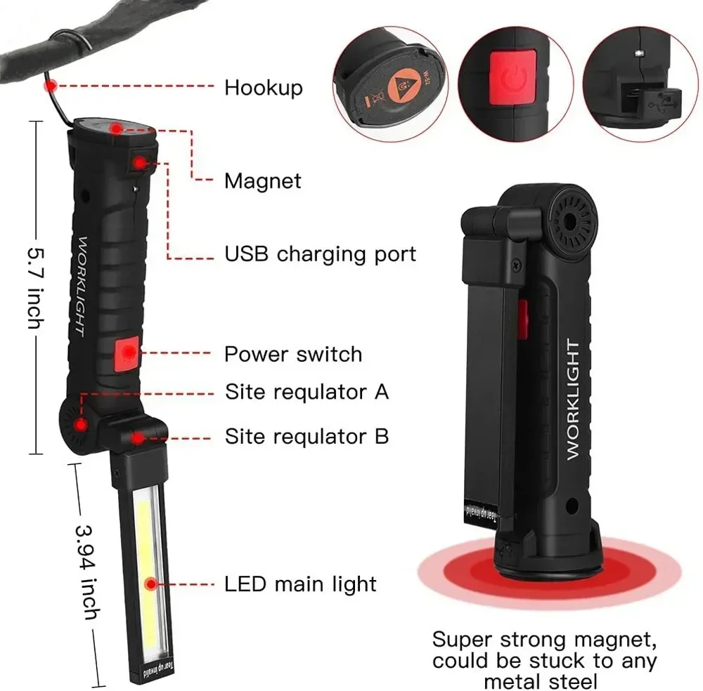 Linterna LED COB Lámpara de in - Outdoor Lighting Replacement Bulbs reseña y precio