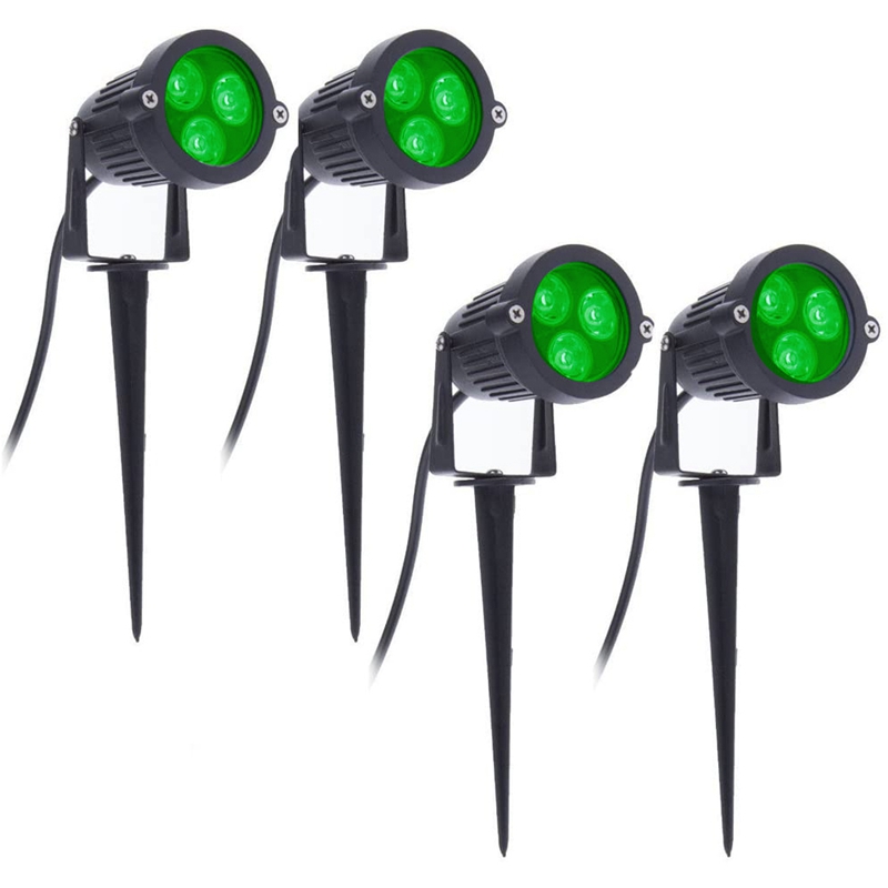 4 luces LED para jardín, 3W, 2 - Outdoor Lighting Ip65 reseña y precio