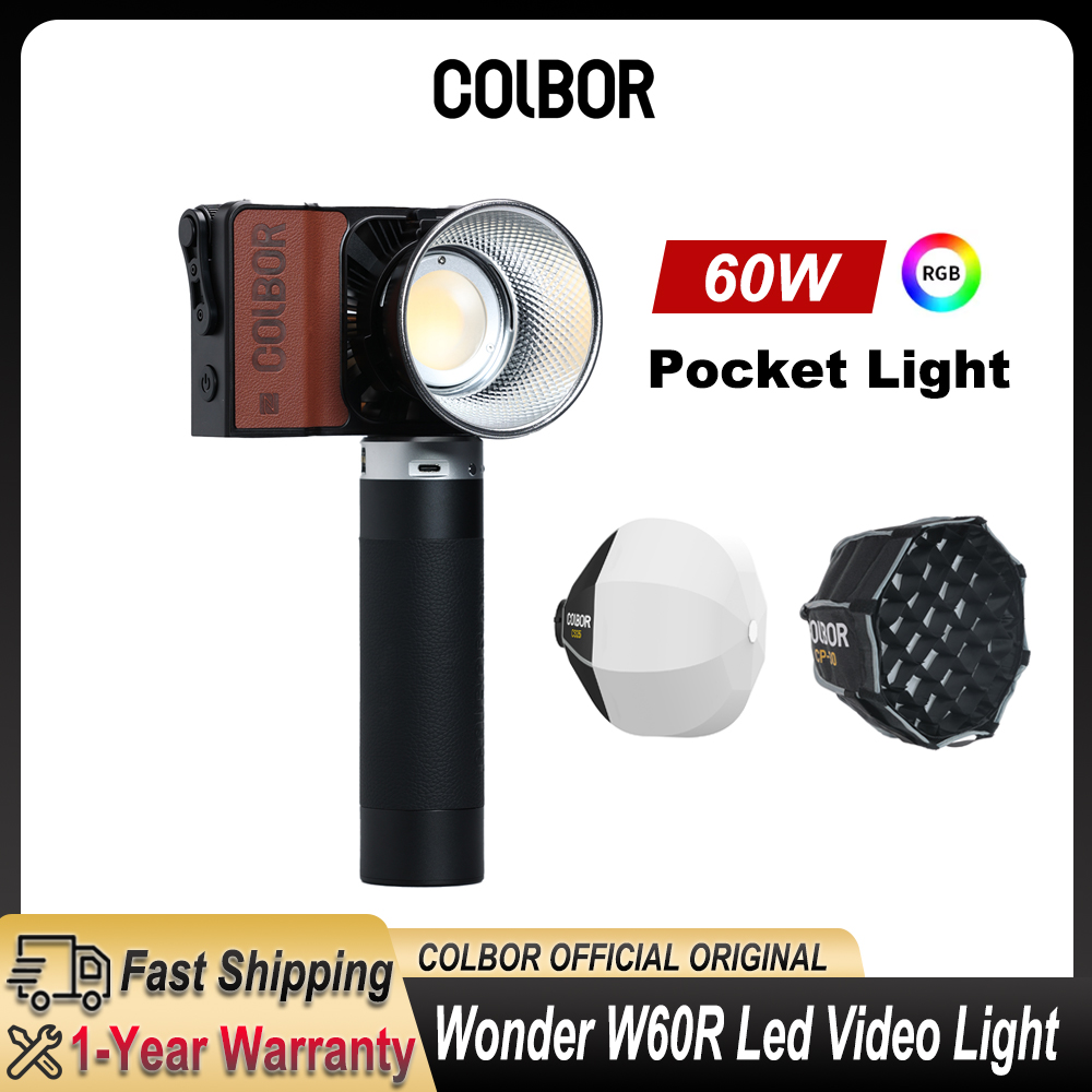 Luz de Video LED RGB Colbor Wo - Outdoor Lighting For Photography reseña y precio