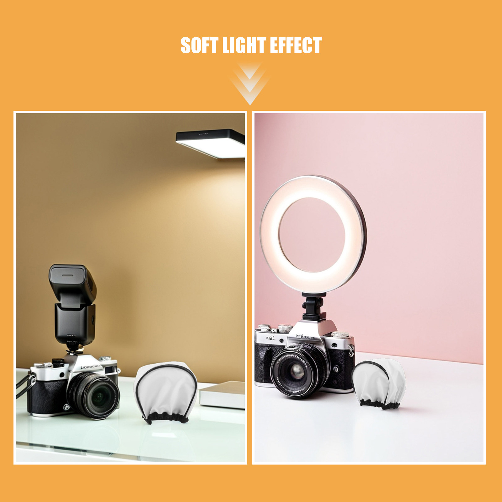 4 piezas de softbox difusor de - Outdoor Lighting For Photography reseña y precio
